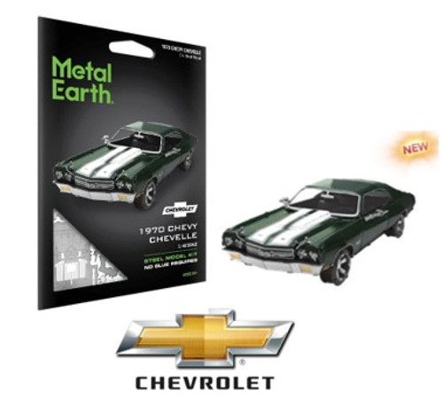 1970 Chevy Chevelle™ ME1026 | Metal Earth Stainless Steel Model Kits