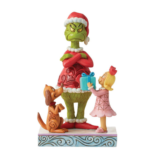 Jim Shore Grinch figurine festive holiday tablepiece collectible