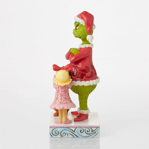 Jim Shore holiday tablepiece Santa and Grinch festive centerpiece décor