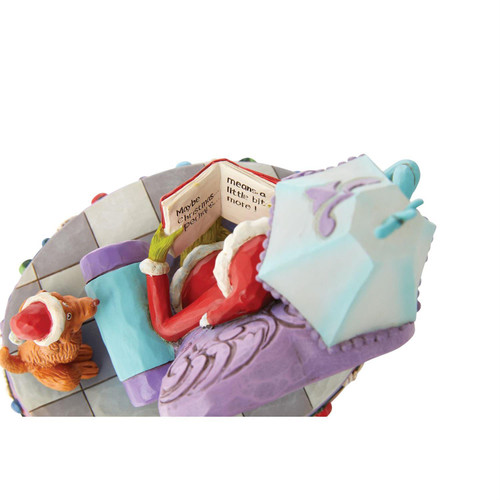 TOP - LED Light-Up Grinch in Large Chair with Max 6015213