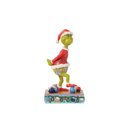 The Grinch Stepping on Ornaments Figurine 6015219 | Jim Shore™ The Grinch™ Collection The Grinch Stepping on Ornaments Figurine 6015219 | Jim Shore™ The Grinch™ Collection