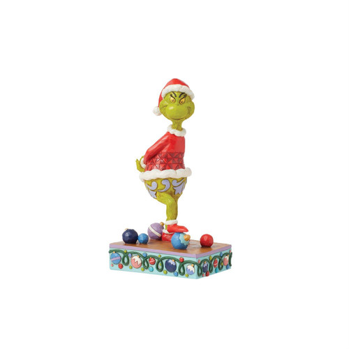 The Grinch Stepping on Ornaments Figurine 6015219