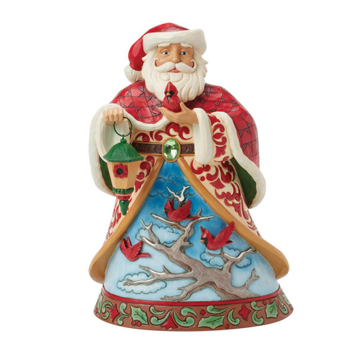 2nd Annual 'Spreading Christmas Cheer' Collector's Edition Cardinals in Winter Tree 6015494 | Jim Shore™ Heartwood Creek Collection