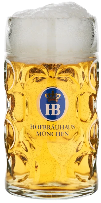 Hofbräuhaus-München Glass Beer Mug