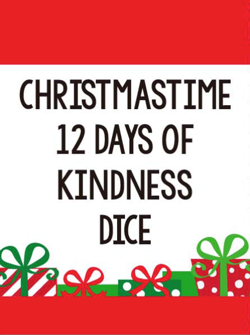 12 Acts of Kindness Christmastime Challenge Poem Card EX29569