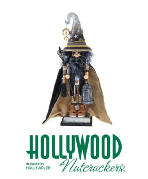 Black and Gold Wizard Hollywood Nutcrackers™ Exclusive HA0789