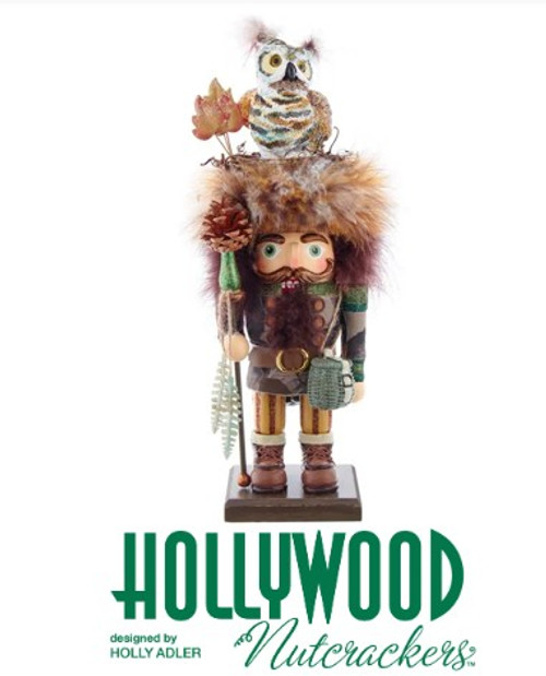 Woodsman with Owl Hat Hollywood Nutcrackers™ Exclusive HA0199