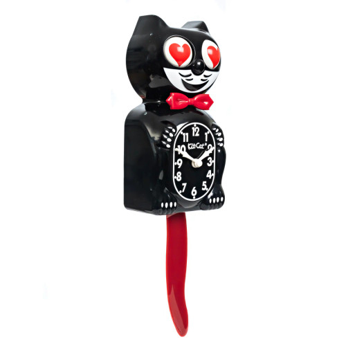 Heart Eyes Crimson Royale Kit-Cat Klock® Heart Eyes Crimson Royale Kit-Cat Klock®