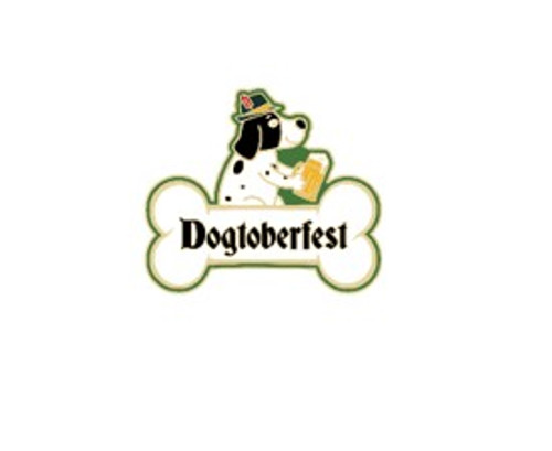 Bavarian Dogtoberfest Enamel Hat Lapel Pin