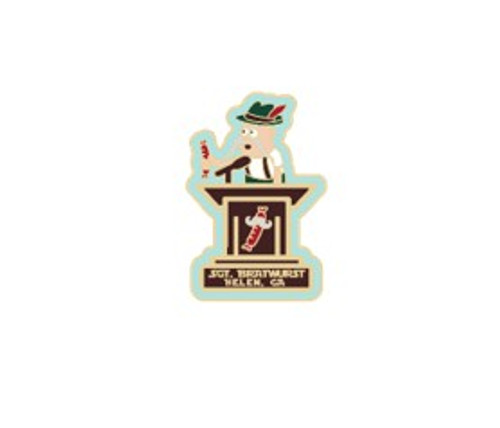 Sgt. Bratwurst Helen, Ga Enamel Hat Lapel Pin