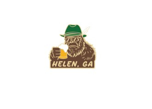 Cool Bavarian Bigfoot Enamel Hat Lapel Pin