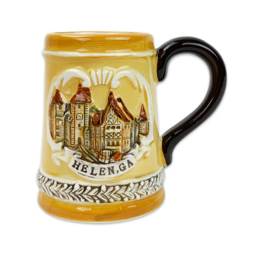 Town of Helen, Ga Yellow Ceramic Shot Cup H137SC