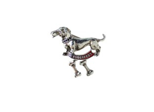 Dachshund Oktoberfest with Dog Bone Charms Deluxe Hat Lapel Pin 745PH Dachshund Oktoberfest with Dog Bone Charms Deluxe Hat Lapel Pin 745PH