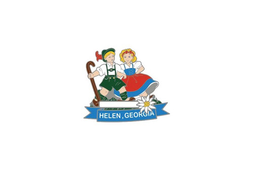 Peter & Heidi Helen, Ga Deluxe Slider Lapel Hat Pin H726PH Peter & Heidi Helen, Ga Deluxe Slider Lapel Hat Pin H726PH