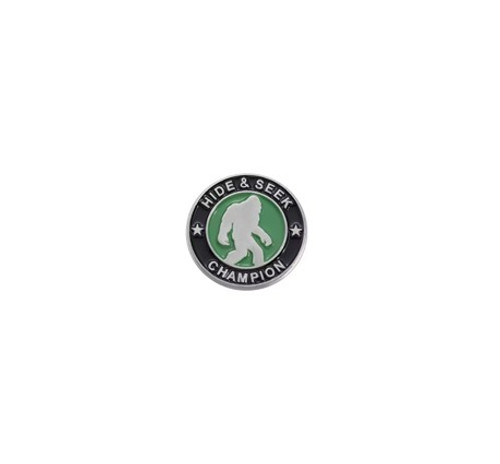 Bigfoot Hide & Seek Champion Enamel Hat Pin HP88 Bigfoot Hide & Seek Champion Enamel Hat Pin HP88