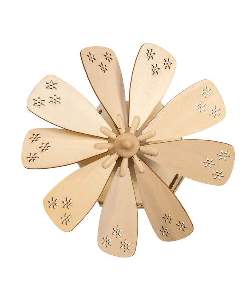 Kurt Adler light-up Christmas table piece with LED illumination and festive holiday scene