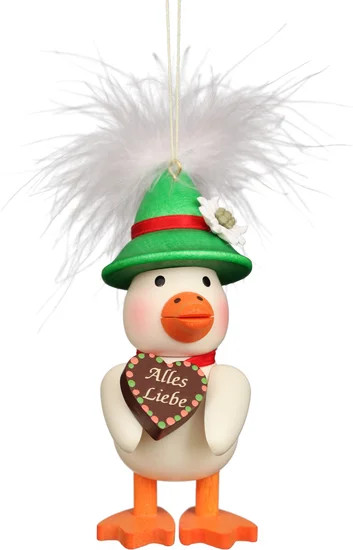 ULBRICHT® Bavarian Duck German Ornament 11-0708