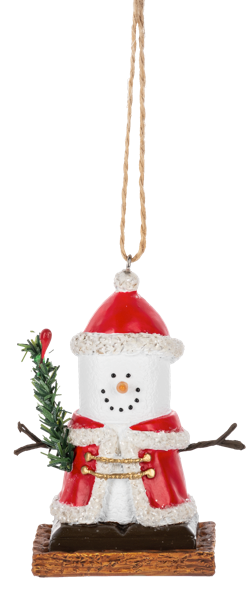 S'mores Santa Christmas Ornaments MX201869