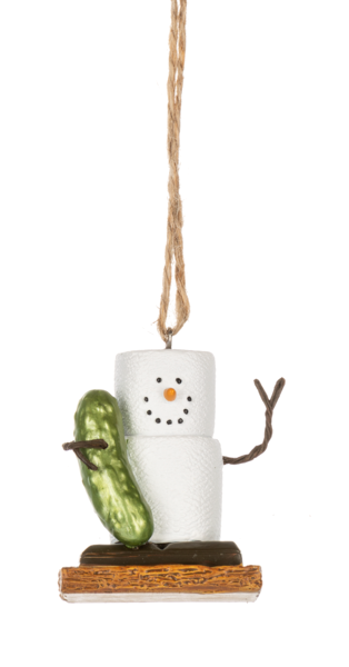 S'mores Christmas Pickle Ornament MX191910