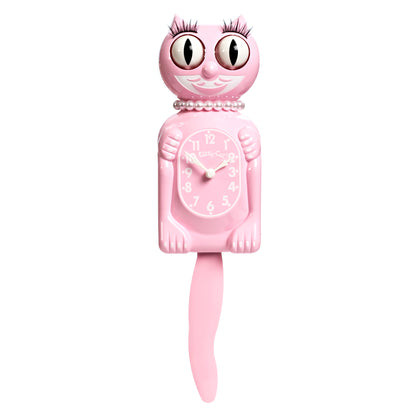 Miss Bubblegum Pink Kitty-Cat Klock® MKC-59