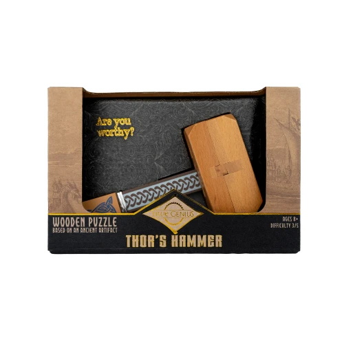 Thor's Hammer Wooden Dexterity Puzzle