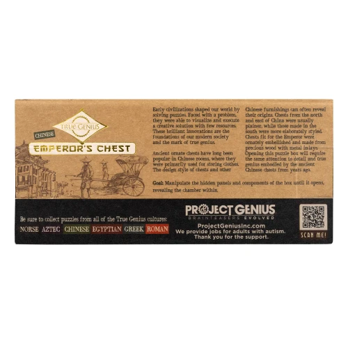 Emperor's Chest Secret Chamber Gift Box Puzzle