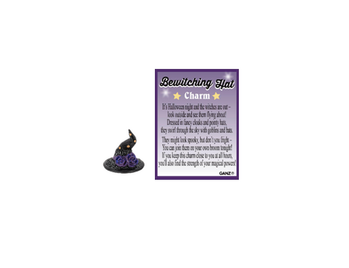 Bewitching Hat Pocket Charm and Poem Card EH75426