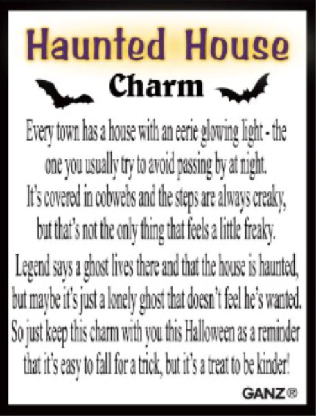 Haunted House Poem Card