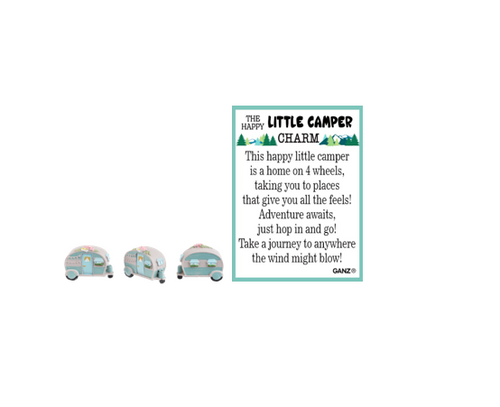 The Happy Little Camper Pocket Charm and Poem Card ER71845