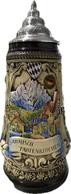 Garmisch, Linderhof, Oberammergau Limited-Edition German Beer Stein