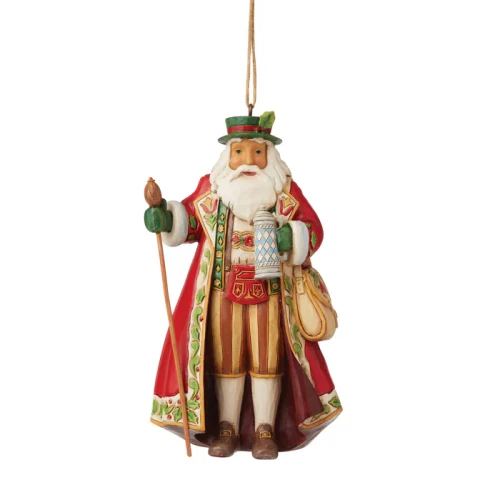 German Santa Jim Shore™ Heartwood Collection Ornament 6009461