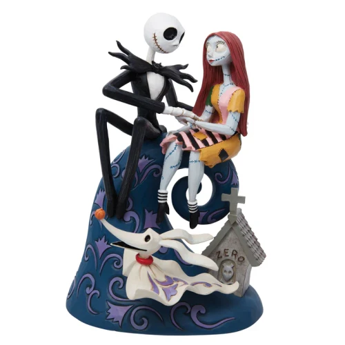 Jack, Sally, & Zero Jim Shore™ Disney Traditions Collection Tablepiece 6013054