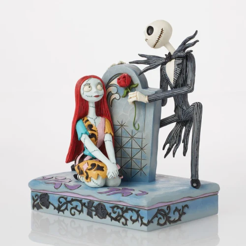 Jack and Sally on gravestone