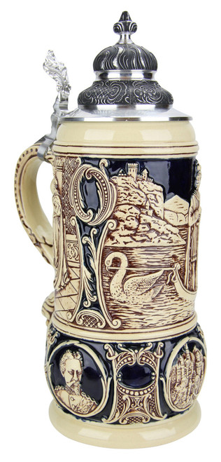 Medieval Tale of Lohengrin 2001 King Limitaet Limited-Edition German Beer Stein