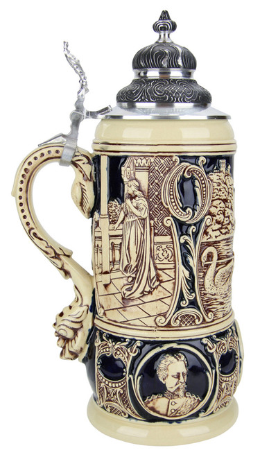 Medieval Tale of Lohengrin 2001 King Limitaet Limited-Edition German Beer Stein