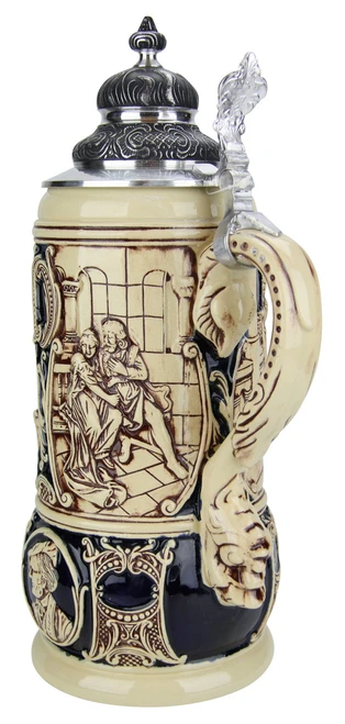 Medieval Tale of Lohengrin 2001 King Limitaet Limited-Edition German Beer Stein