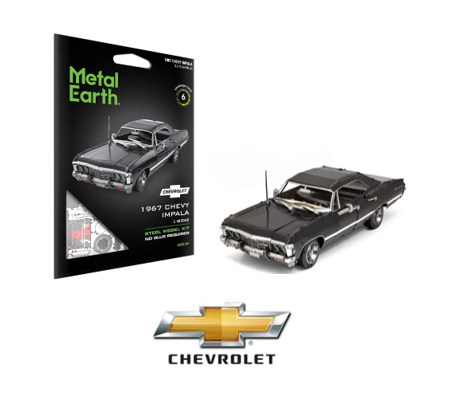 1967 Chevy Impala Metal Model Kit ME1048