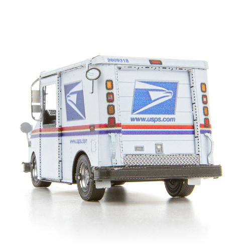 USPS LLV Mail Truck Metal Model Kit