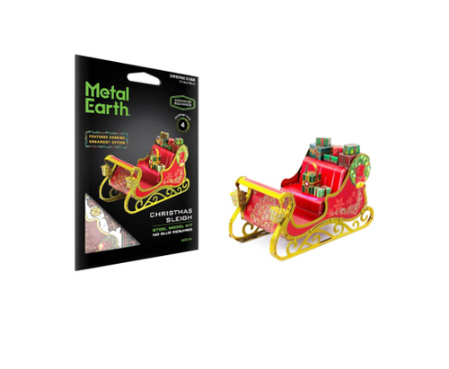 Christmas Sleigh Metal Model Kit ME1050