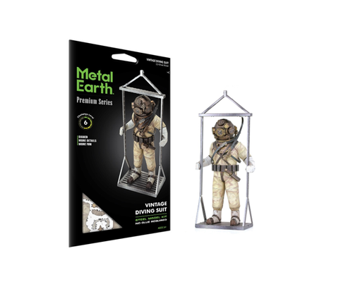 Vintage Diving Suit Premium Series Metal Model Kit PS2026