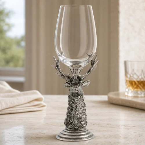 The sturdy weighted base offers both balance and a bold, lodge-inspired style.