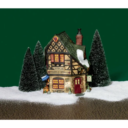 E. Tipler Agent Wine & Spirits Dickens' Village Series