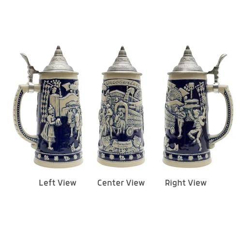 Oktoberfest Munich Beer Wagon Beer Stein
