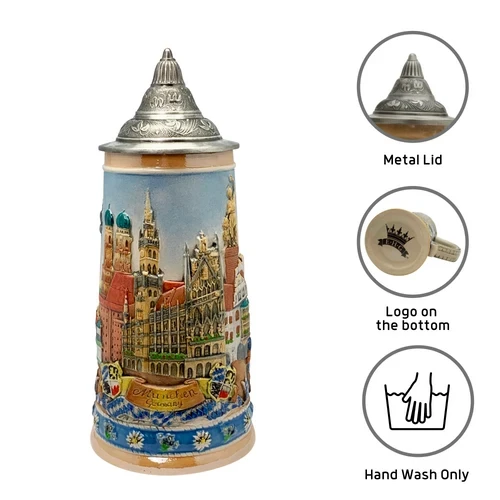 Oktoberfest in Munich Germany Beer Stein