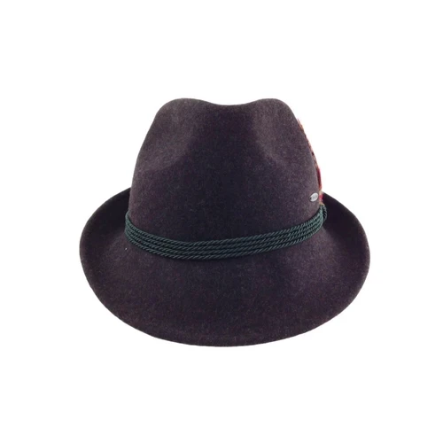 Brown Alpine Oktoberfest Wool Hat