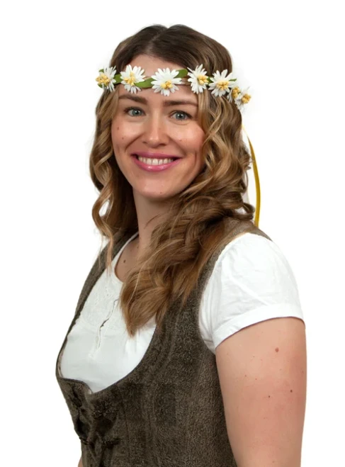 Alpine Edelweiss Flower Garland