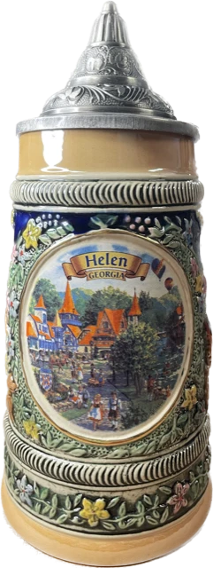 Helen Village Medallion Beer Stein S375