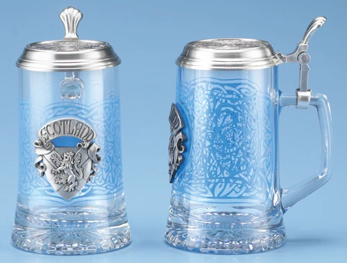 Scotland Heritage Glass Beer Stein 5933