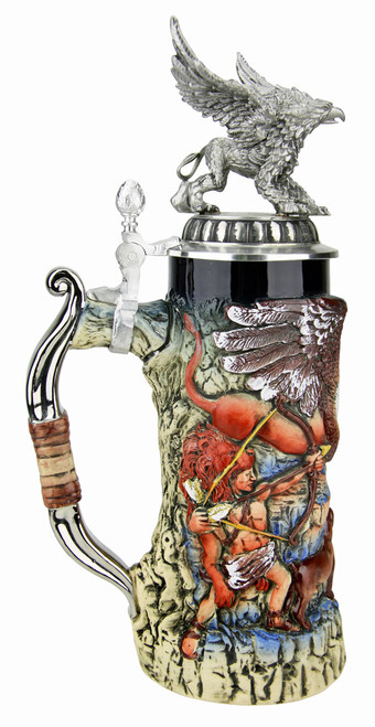 Griffin Hunter Thewalt 1893 Collection Limited-Edition German Beer Stein, 0.75L T4001/BG