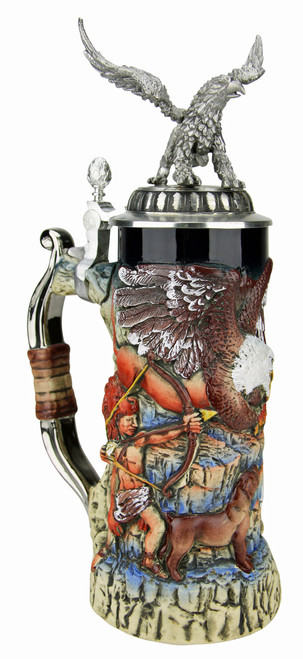 Griffin Hunter Thewalt 1893 Collection Limited-Edition German Beer Stein, 0.75L T4001/BG